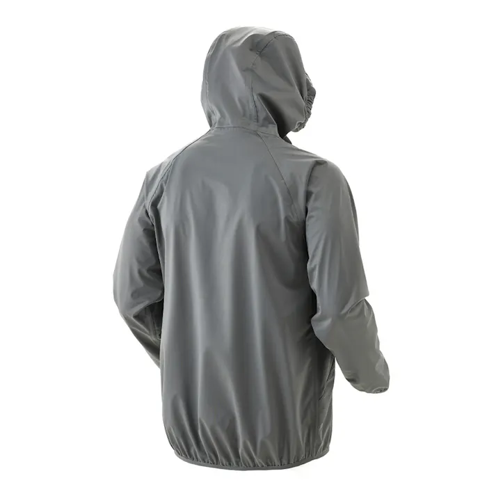 2WAYストレッチレインジャケット グレー L