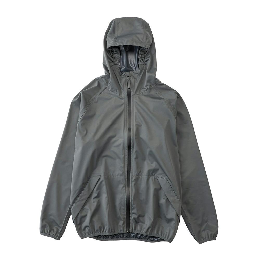 2WAYストレッチレインジャケット グレー L | 作業着・作業服・安全靴