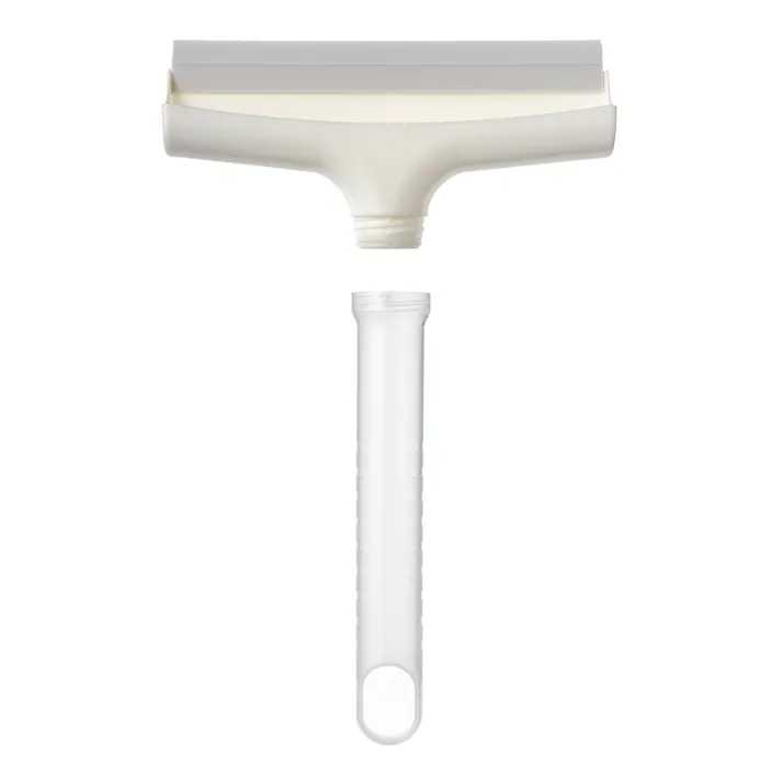 窓ガラスの結露取りワイパー 水受ボトル付