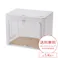 透明窓付きケース shuhaco ホワイト 40×28×32cm H29