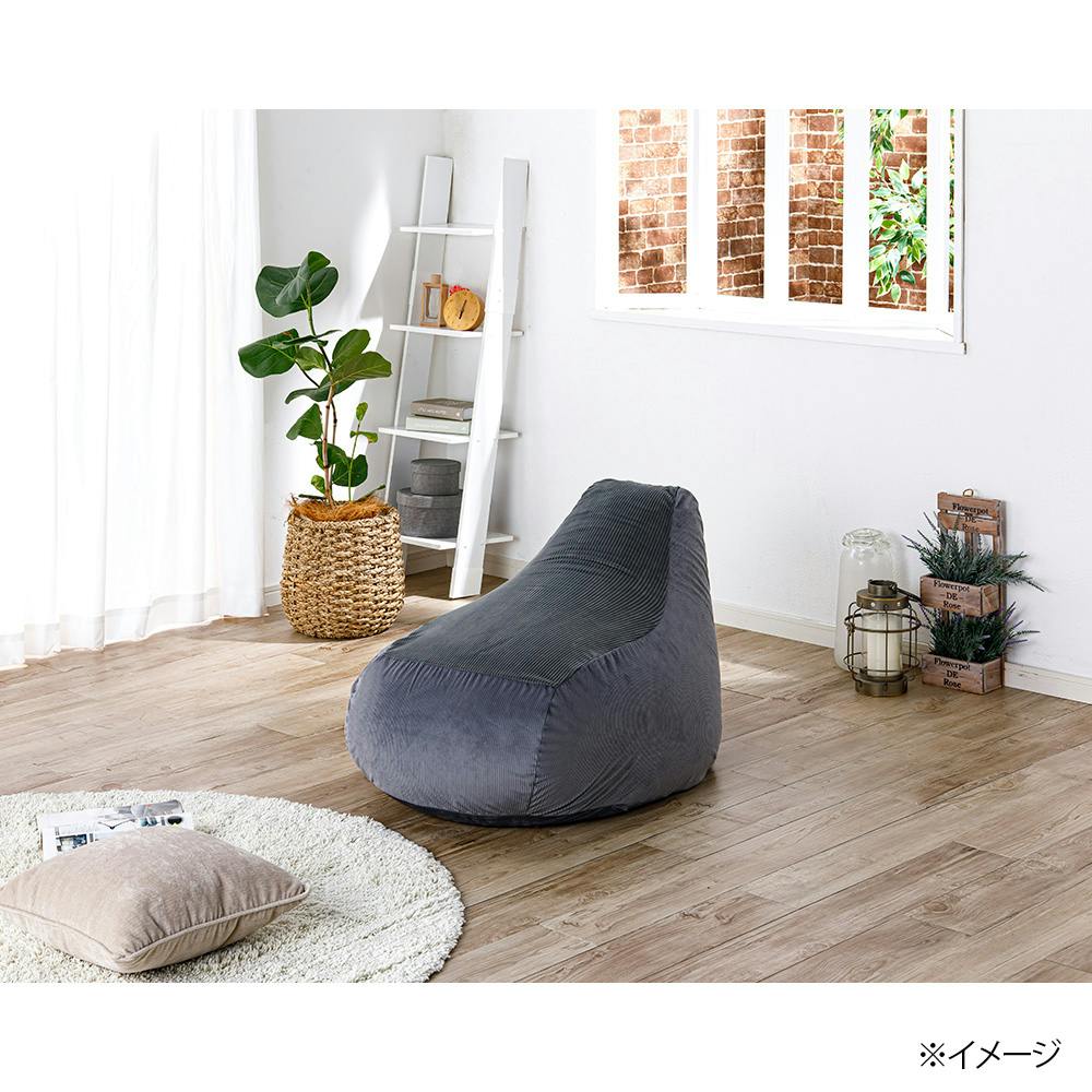 ソファクッション専用カバー M ダークグレー※カバーのみ | クッション