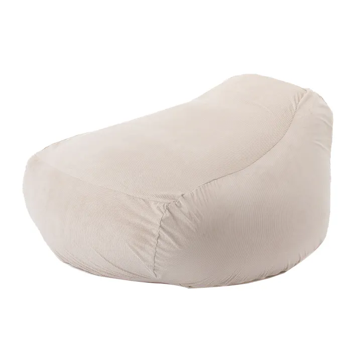 ソファクッション専用カバー LL リブホワイト※カバーのみ