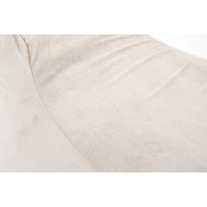 ソファクッション専用カバー LL リブホワイト※カバーのみ