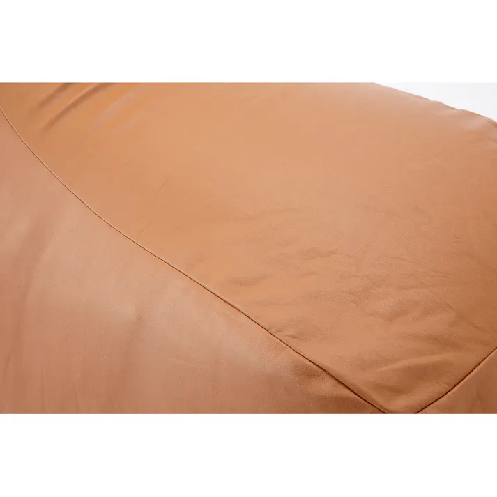 ソファクッション専用カバー L レザー調ブラウン※カバーのみ