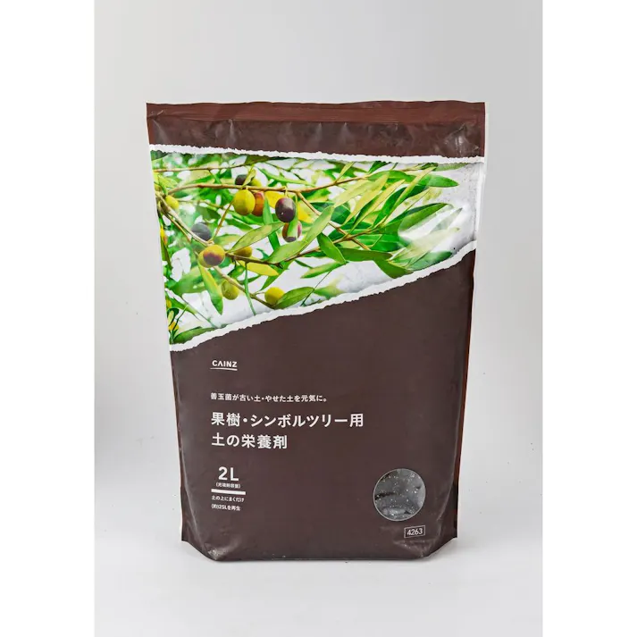 土の栄養剤 果樹・シンボルツリー用 2L