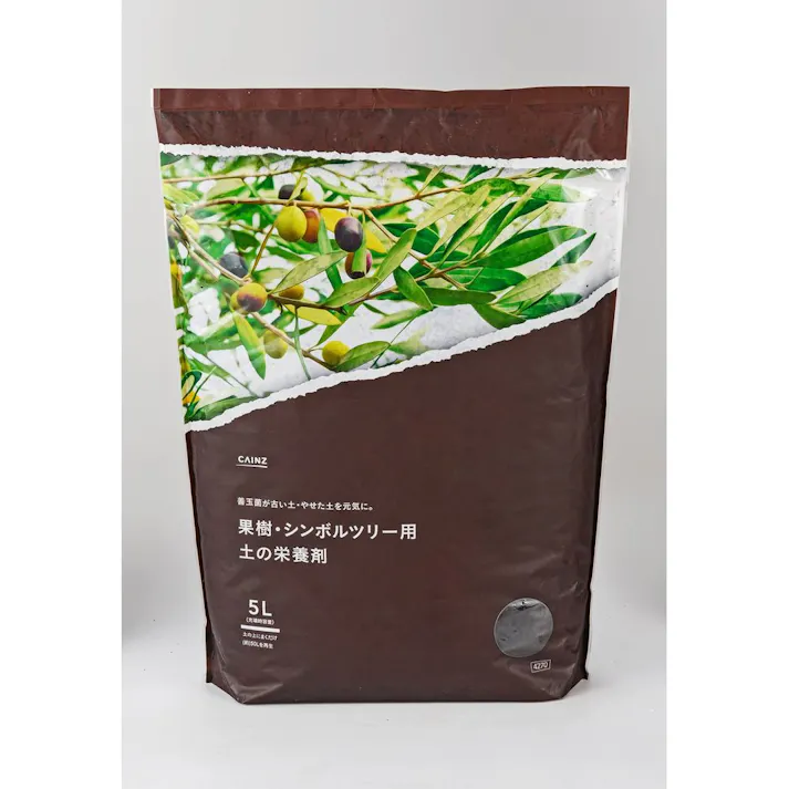 土の栄養剤 果樹・シンボルツリー用 5L