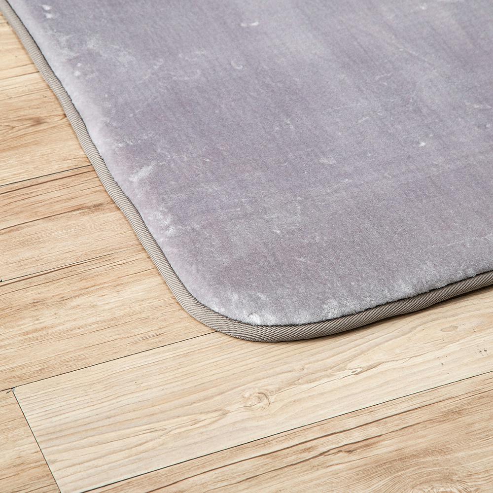 低反発ミニラグ M-fwaat グレー 50×150cm | ラグ・カーペット・マット