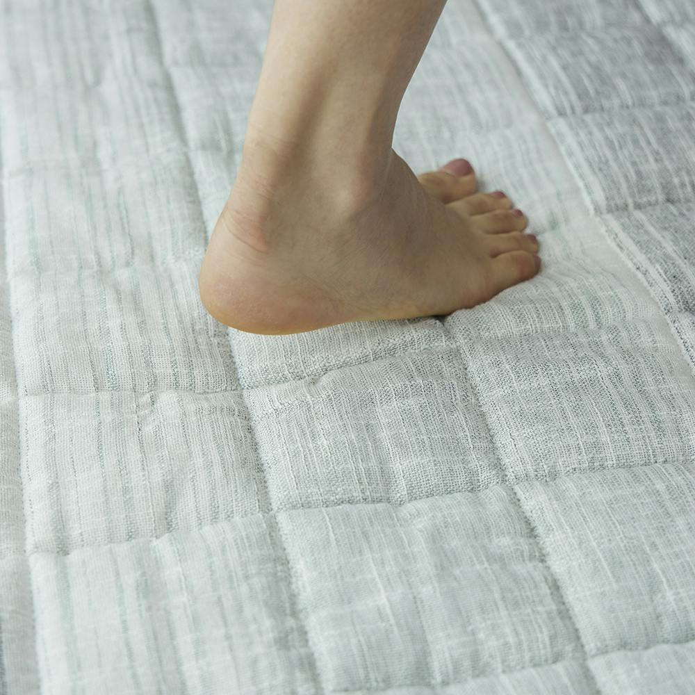 キルトラグ アイン グレー 185×185cm (販売終了) | ラグ・カーペット