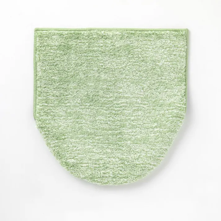 形状を選ばず取付けられるトイレフタカバー グリーン