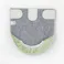 形状を選ばず取付けられるトイレフタカバー グリーン