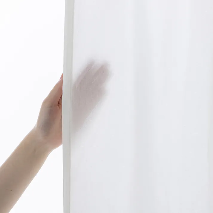 防炎・遮熱・ミラー エコフレイム 100×218cm 2枚組 レースカーテン