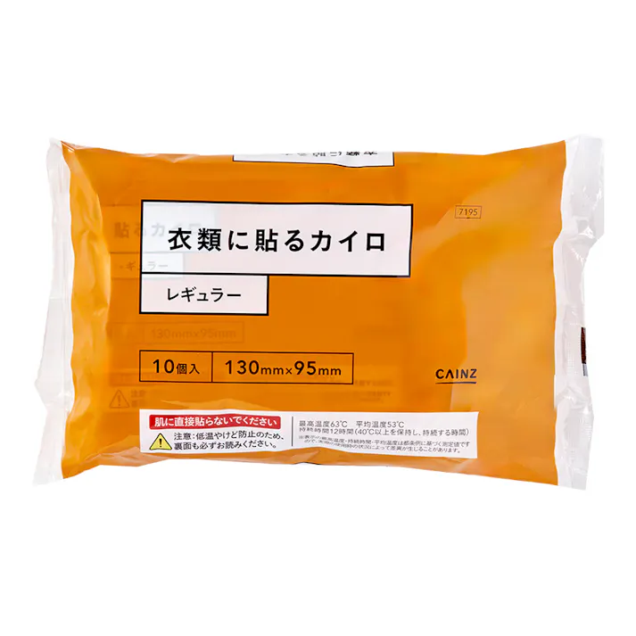 CAINZ 衣類に貼るカイロ レギュラー 10個入