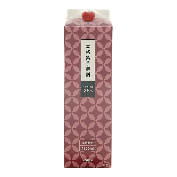 CAINZ 本格紫芋焼酎 25度 1800ml【別送品】