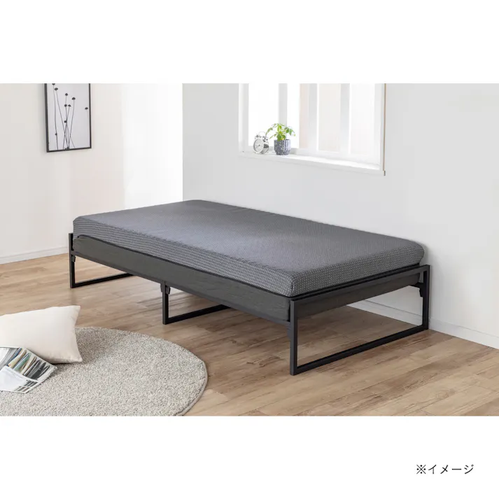 しっかり硬めの点で支えるベッドマットレス S