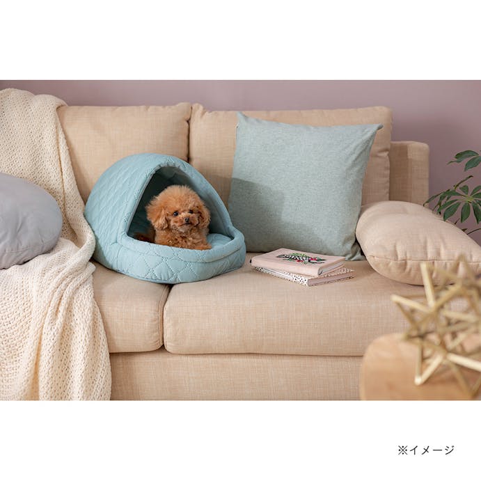 ひんやり犬用ドームベッド グリーン Sサイズ(販売終了)