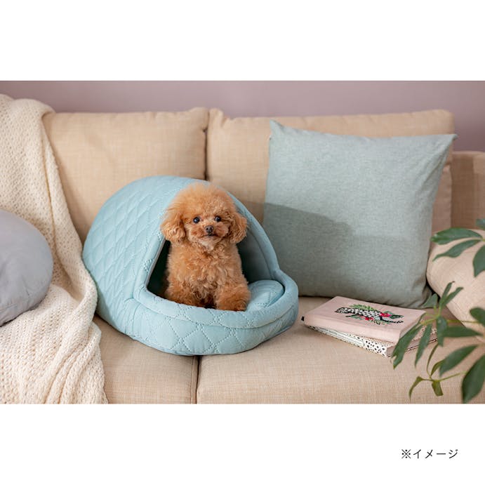 ひんやり犬用ドームベッド グリーン Sサイズ(販売終了)