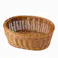 レンジで使えるバスケット オーバル L ブラウン