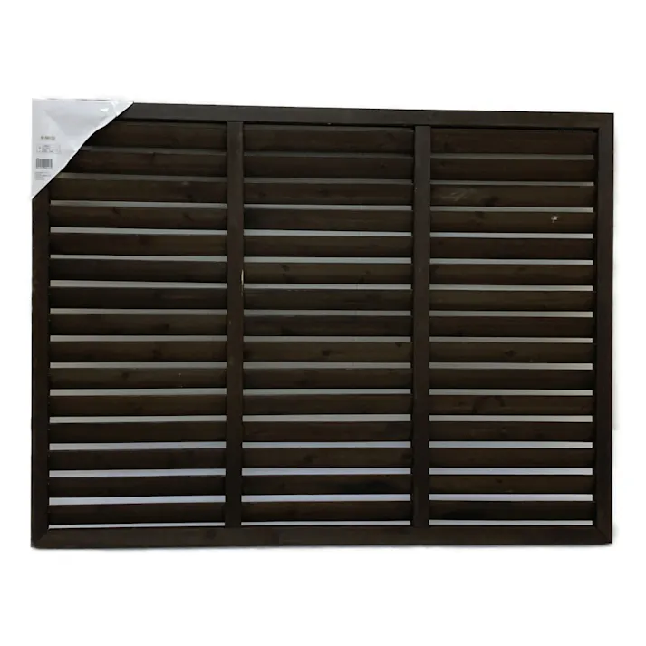 カインズ 二重塗横ルーバーラティスフェンス 90×120cm