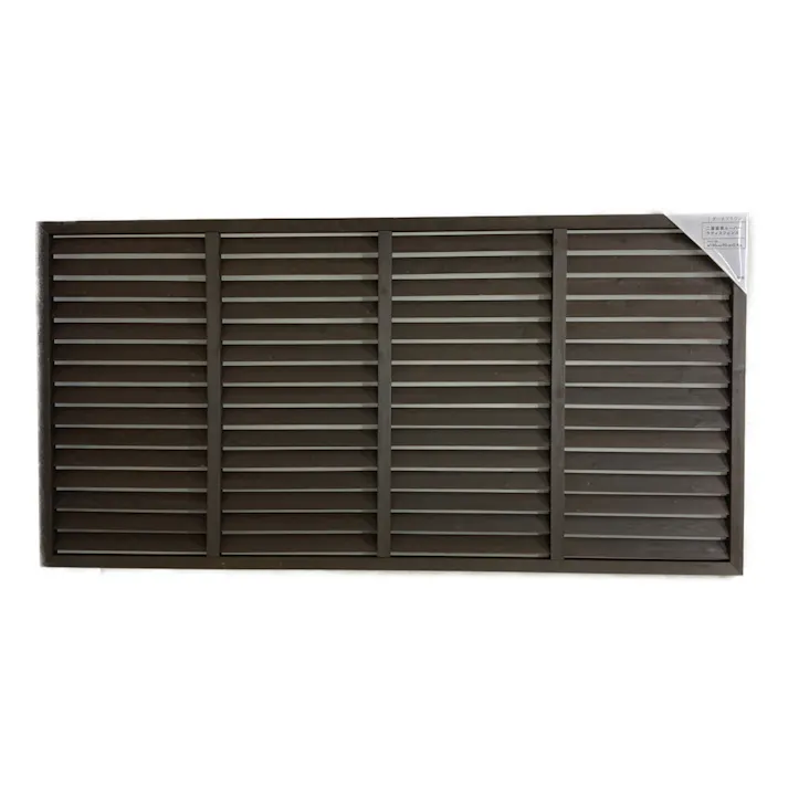 カインズ 二重塗横ルーバーラティスフェンス 90×180cm【SU】