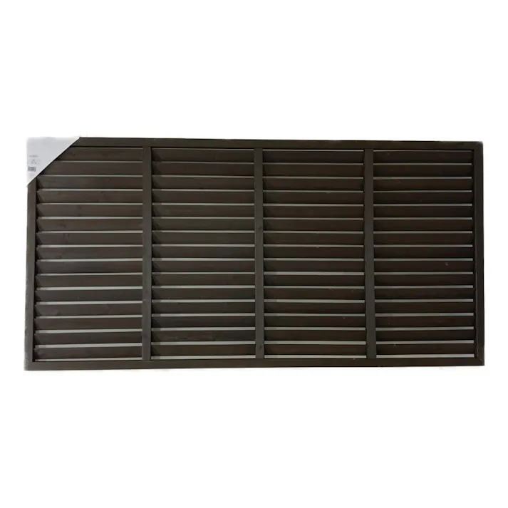 カインズ 二重塗横ルーバーラティスフェンス 90×180cm【SU】