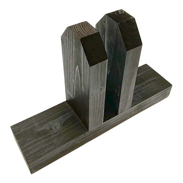 カインズ 二重塗ラティススタンド T字型 ダークブラウン