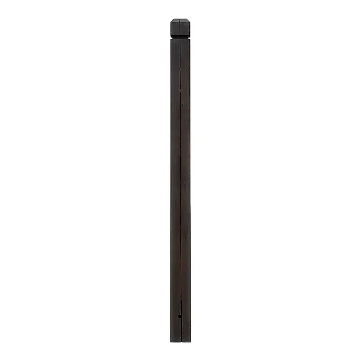 カインズ 二重塗木製ラティスポスト ダークブラウン 幅6cm 長さ90cm 厚さ6cm