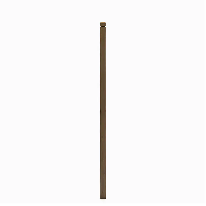 カインズ 二重塗木製ラティスポスト ダークブラウン 6×6×180cm