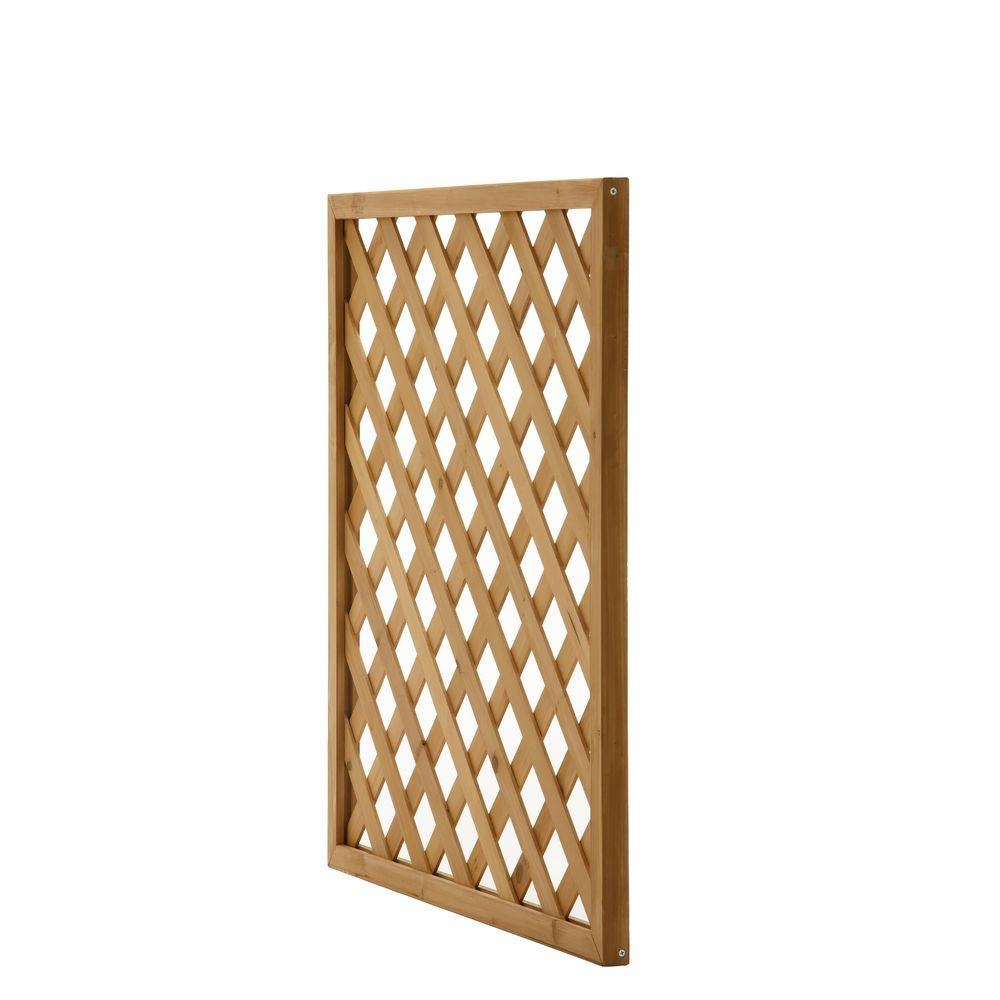 カインズ 木製ラティスフェンス ブラウン 90×90cm | ラティス