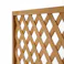 カインズ 木製ラティスフェンス ブラウン 90×90cm