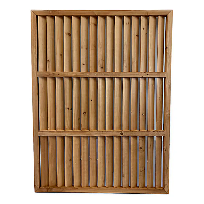 カインズ 木製横ルーバーラティスフェンス 幅120cm 高さ90cm 厚さ3.4cm
