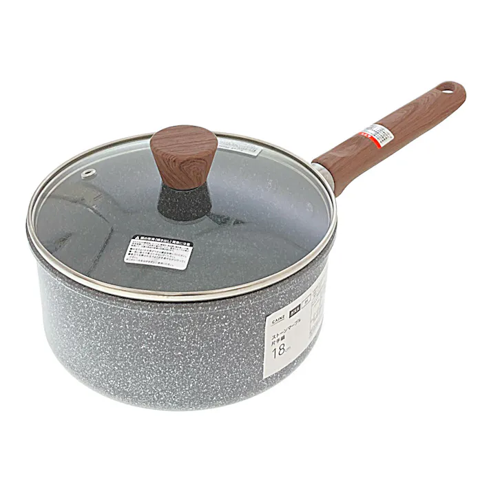 ストーンマーブル片手鍋 18cm