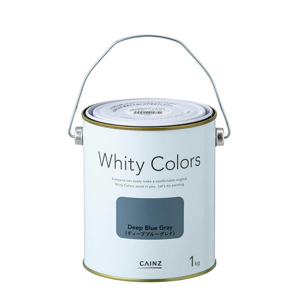 カインズ 室内用塗料 ホワイティカラーズ ディープブルーグレイ 1kg | 塗料（ペンキ）・塗装用品 | ホームセンター通販【カインズ】