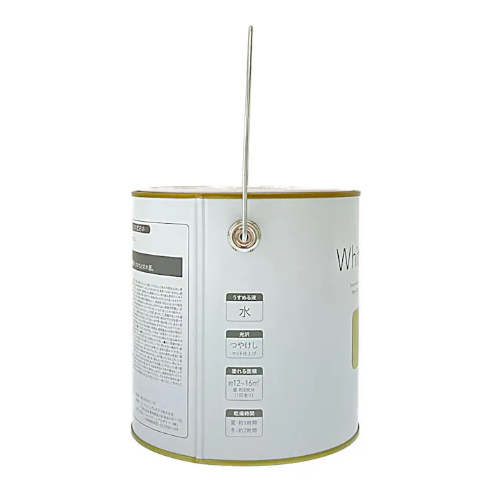 カインズ 室内用塗料 ホワイティカラーズ グリーンティ 2kg