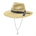 紳士草帽子 約58cm ブラック(販売終了)