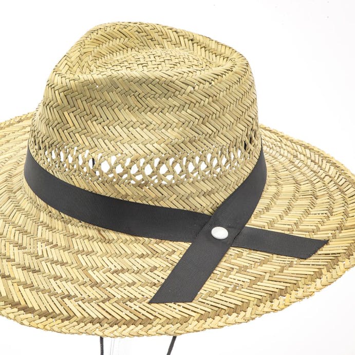 紳士草帽子 約58cm ブラック(販売終了)