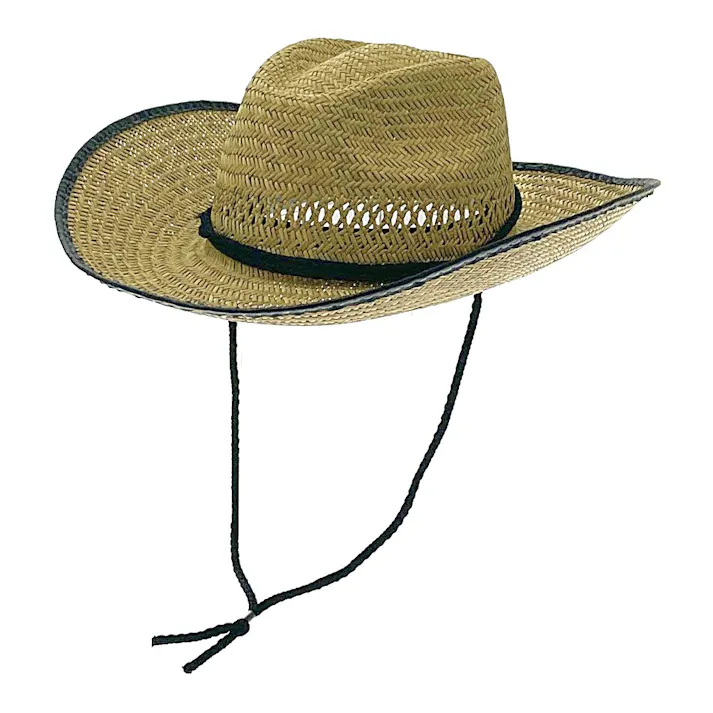 カインズ 紳士イ草帽子 約37cm ブラック