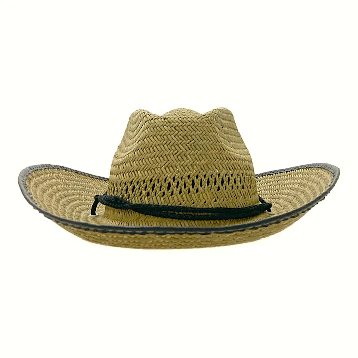 カインズ 紳士イ草帽子 約37cm ブラック