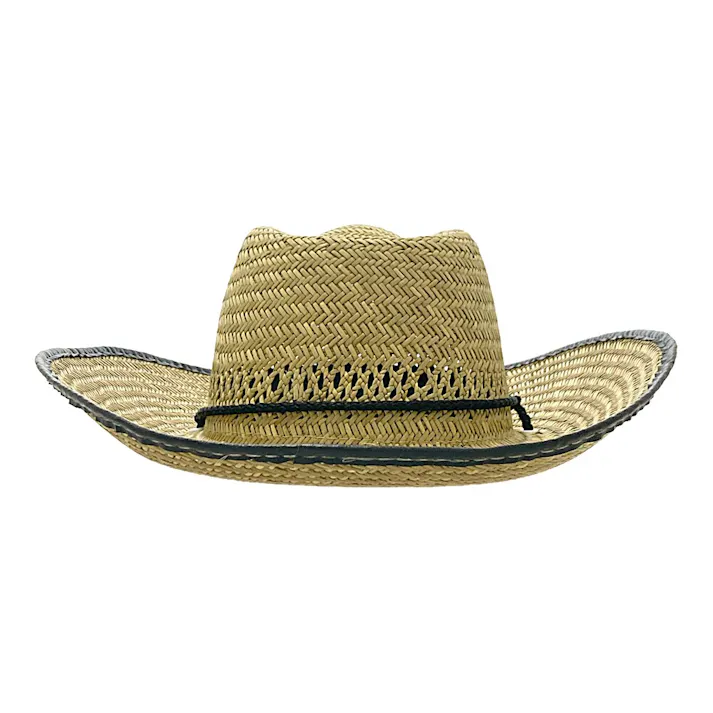 カインズ 紳士イ草帽子 約37cm ブラック