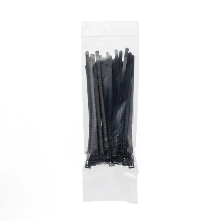 カインズ 緩められる結束バンド 黒 幅7.6mm 長さ200mm 50本