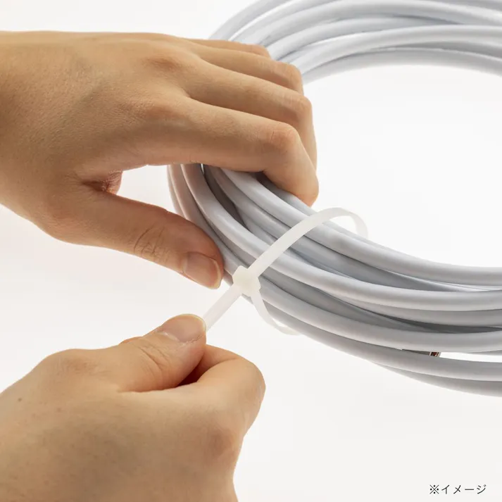 カインズ 結束バンド 屋内用 ホワイト 幅4.8mm 長さ250mm 20本