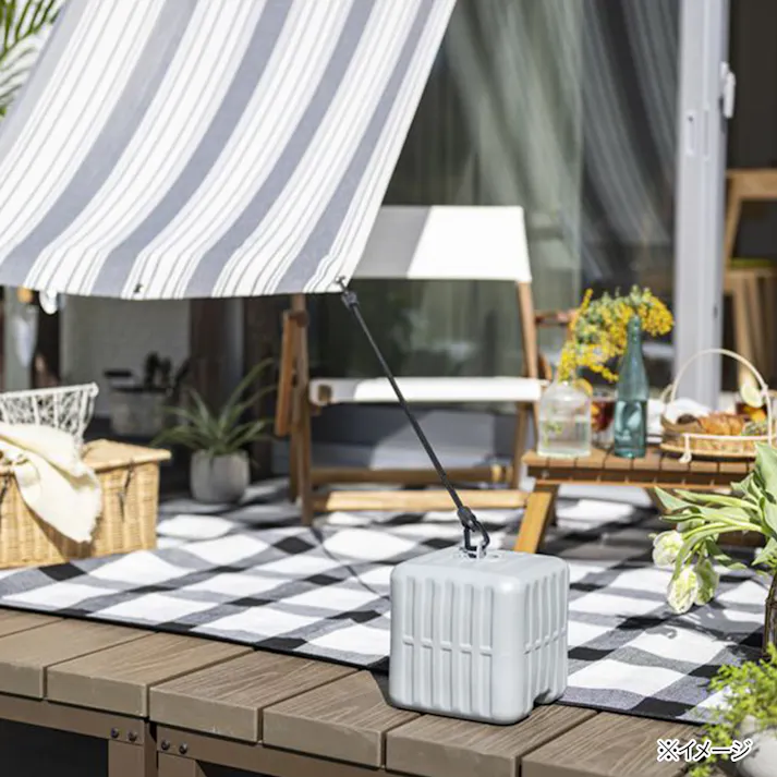 外れにくいサンセイル取付けロープ 50cm 2本入 タープ用 サンシェード用 簡単取り付け・取り外し 日除け