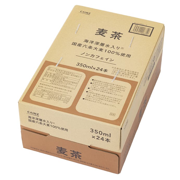 【ケース販売】CAINZ 麦茶 350ml×24本