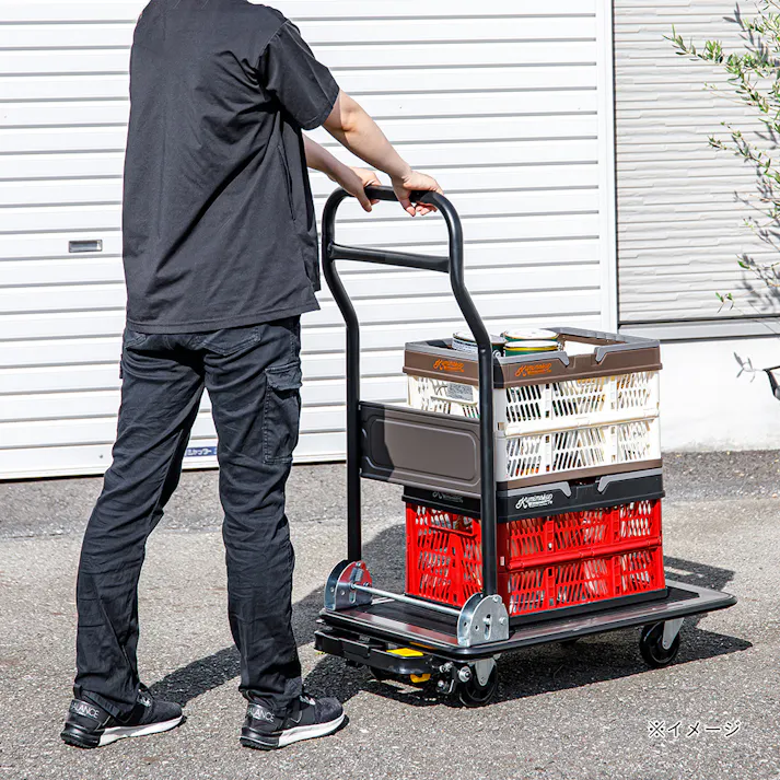 スチールサイレントカートブレーキ付き 耐荷重150kg CKD-05