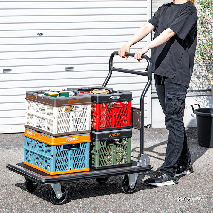 スチールサイレントカート 耐荷重200kg CKD06