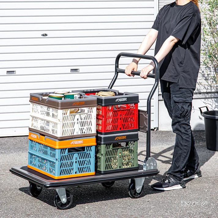 スチールサイレントカート 耐荷重200kg CKD06