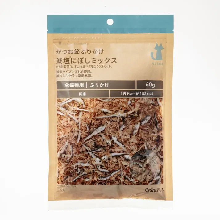 かつお節ふりかけ 減塩にぼしミックス 60g