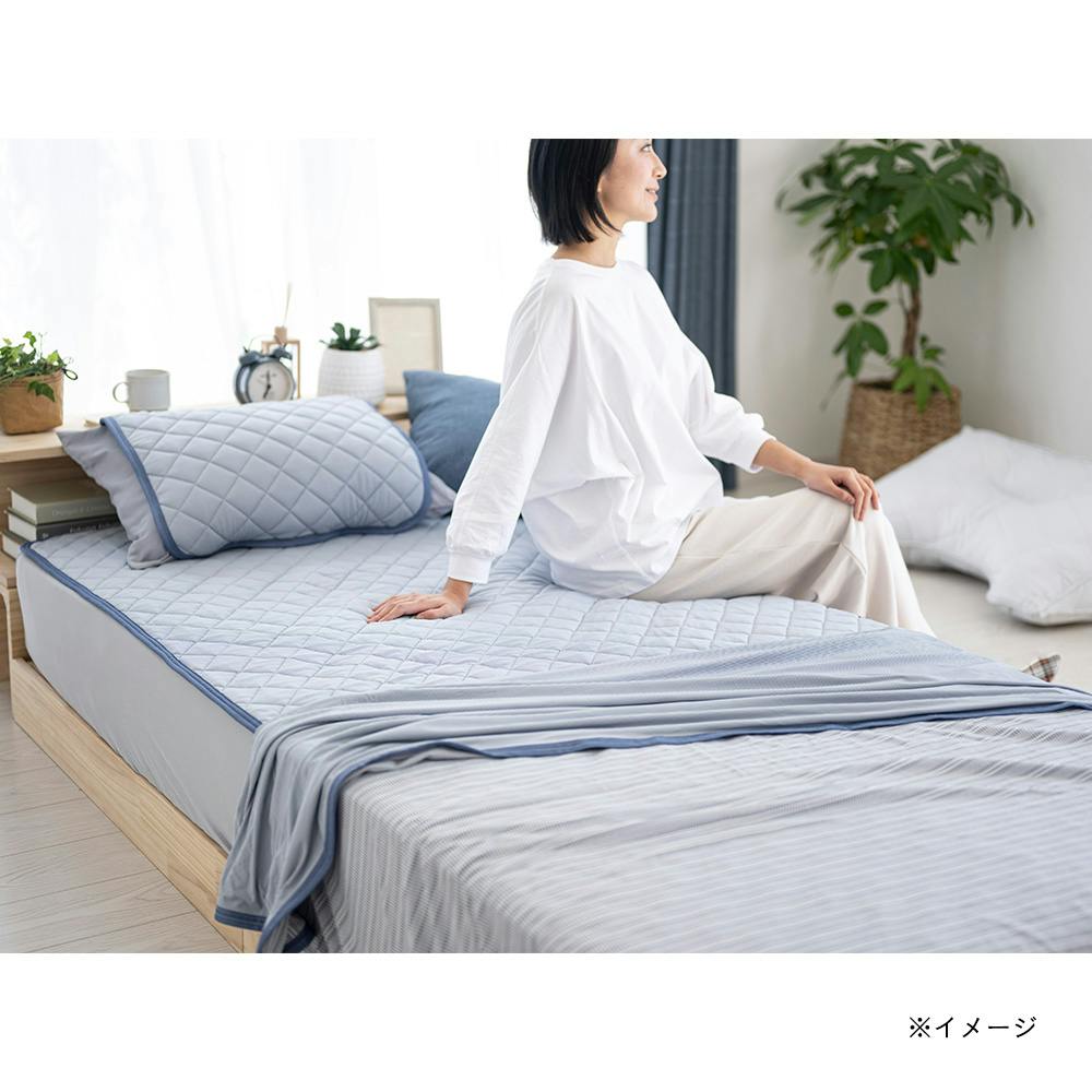 シャルレのあったか敷きパッド セミダブルです。 シャルレあったか敷