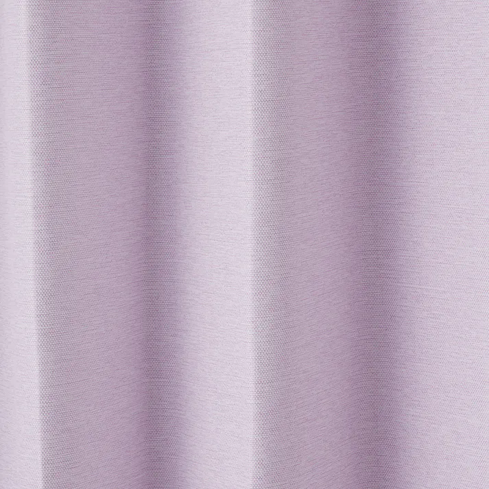 淡い色の遮光カーテン ノーマル パープル 100×185cm 2枚組