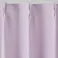 淡い色の遮光カーテン ノーマル パープル 100×230cm 2枚組