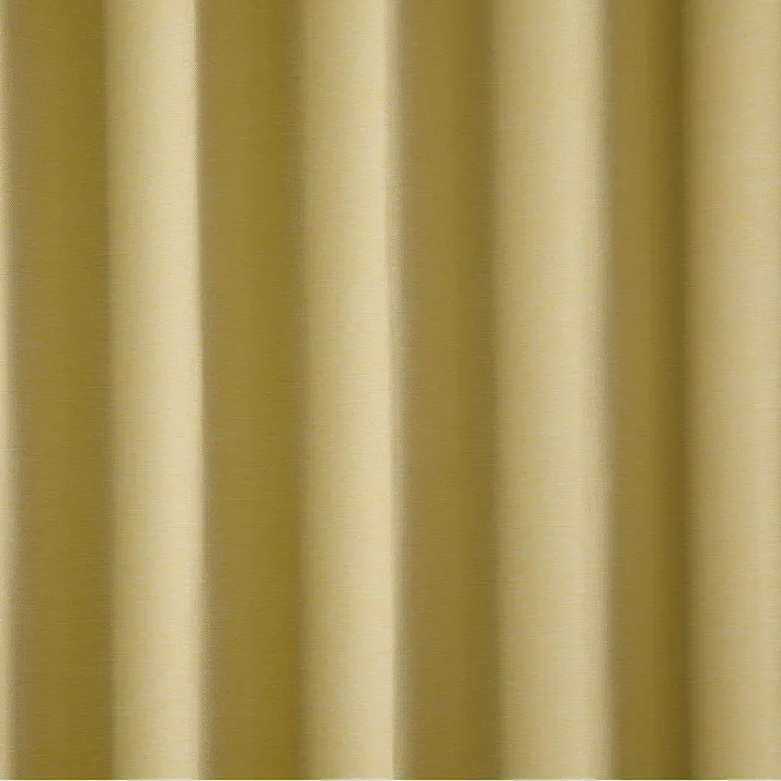 淡い色の遮光カーテン ノーマル イエロー 100×135cm 2枚組